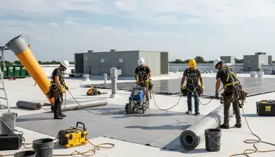 Commercial roofing service in Memphis, TN for local businesses by FX Remodeling & Exteriors