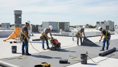 Commercial roofing in Memphis, TN for local businesses by FX Remodeling & Exteriors