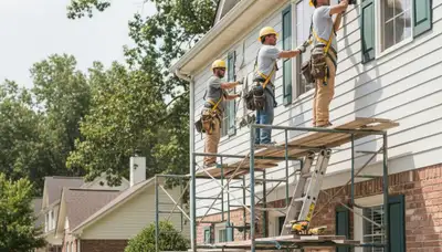 Vinyl siding installation for Memphis, TN homes by a professional siding contractor