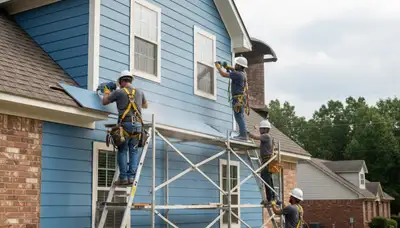 Vinyl siding installation in Memphis, TN for durable, low-maintenance home exterior protection