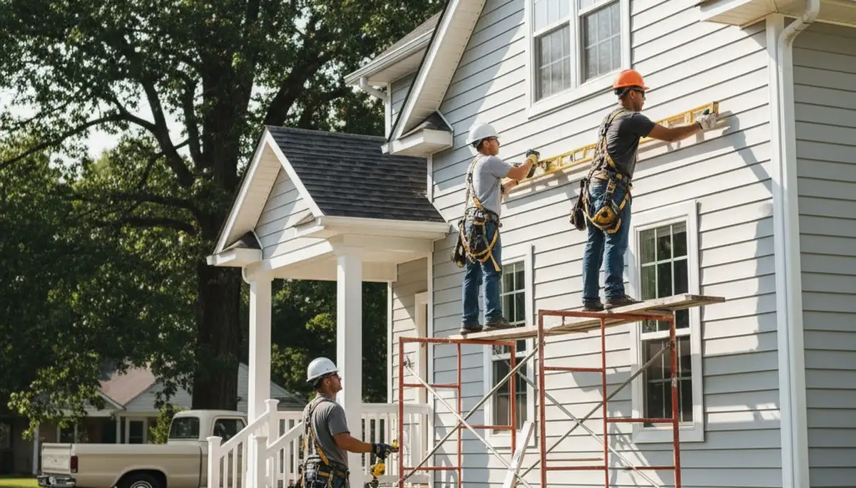 Vinyl siding installation service in Memphis, TN for homes and businesses