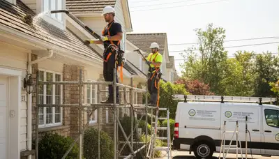 Professional gutter cleaning service in Memphis, TN for improved rainwater drainage and home protection