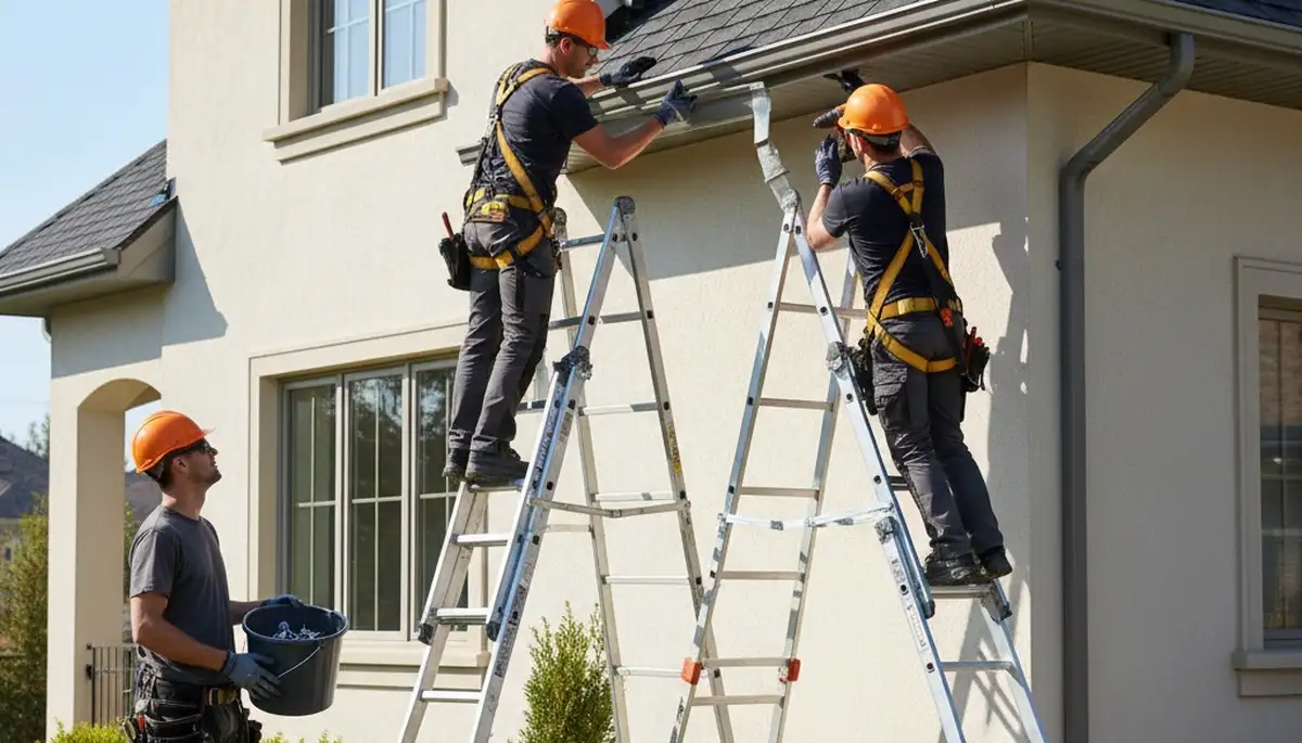 Memphis, TN gutter repair by FX Remodeling & Exteriors for leaks, sagging gutters, and storm damage
