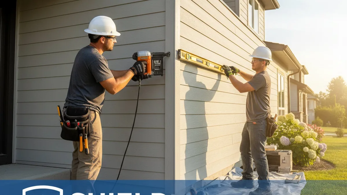 Vinyl siding installation hero image for Memphis, TN siding company homepage