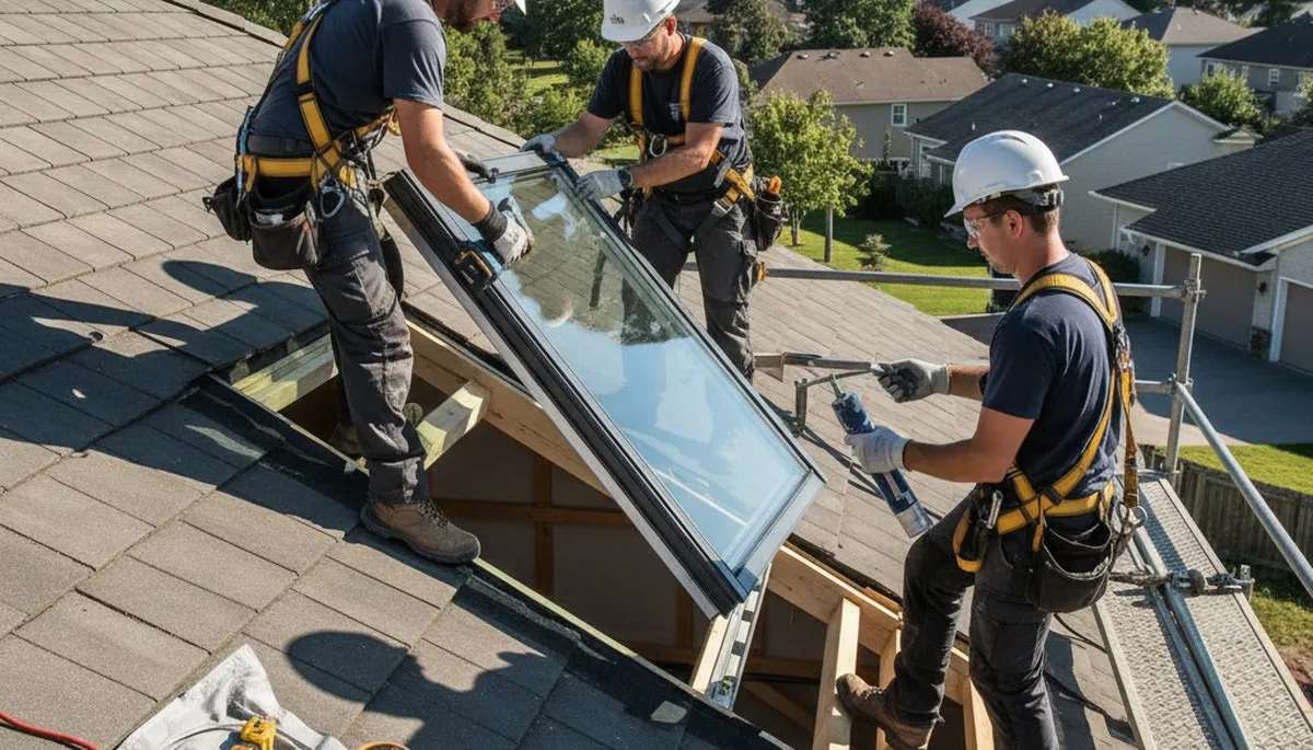 Memphis, TN skylight installation by FX Remodeling & Exteriors for brighter, energy-efficient homes