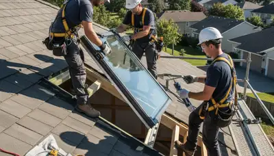 Memphis, TN skylight installation by FX Remodeling & Exteriors for brighter, energy-efficient homes