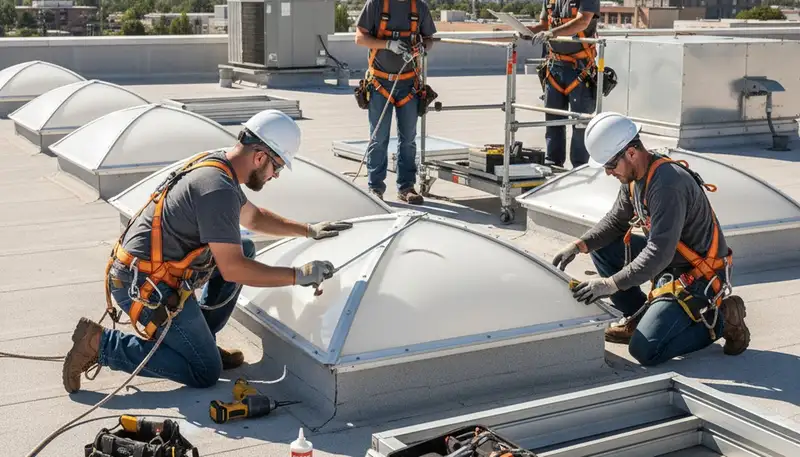 Memphis, TN skylight repair by FX Remodeling & Exteriors for leaking and damaged skylights